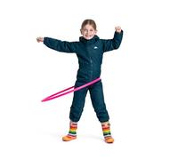 Trespass Kinder Wasserdichter Drip Drop Outdoor Regenanzug, blaugrün, 5- 6 Jahre
