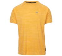 Trespass Kurzärmeliges Sport-Top für Herren, schnelltrocknend, feuchtigkeitsableitend, Leecana, Blasses Mais-Marl, 3XL