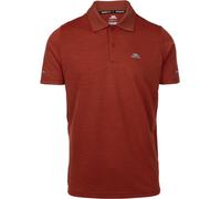 Trespass Polo Shirt Mckay Active Polo Burnt Sienna Marl-XL
