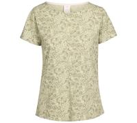 Trespass Simona Damen-T-Shirt, lässig, Allover-Druck, kontrastierender Ausschnitt, Leichter Salbei-Druck, 42