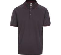 Trespass T-Shirt Bonington - Male Polo Top Tp100 Dark Grey-XS
