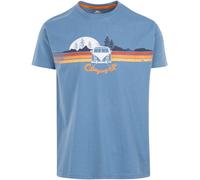 Trespass T-Shirt Cromer - Male Casual T-Shirt Denim Blue-XL