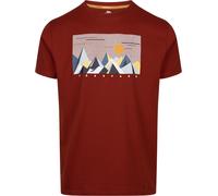 Trespass T-Shirt Ennadai Casual Printed Tshirt Burnt Sienna-XL