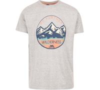 Trespass T-Shirt Lagoon - Male T-Shirt Grey Marl-S