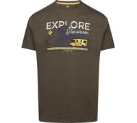 Trespass T-Shirt Thelon Casual Printed Tshirt Marshland Marl-S