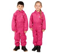 Trespass Unisex Kinder DRIPDROP Wasserdichter Regenanzug Mit Kapuze