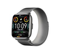 Trevi T-FIT 265A Smartwatch mit 1,75 Zoll AMOLED-Display, Always On Full Touch, kabellose Anrufe, Schlafüberwachung, Schritte, Herzfrequenz, Fitness-Tracker, wasserdicht IP67, Schwarz