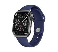 Trevi T-FIT 400 C Smartwatch mit Bluetooth-Anruffunktion, 1,96 Zoll AMOLED gebogenes Display Always On, Kontrolle von Wohlbefinden und körperlicher Aktivität, Benachrichtigungen von sozialen Medien