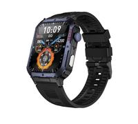 Trevi T-FIT 500 S Smartwatch mit 2,06 Zoll AMOLED-Display, Always On Full Touch, kabellose Anrufe, Schlafüberwachung, Schritte, Herzfrequenz, Fitness-Tracker, wasserdicht, Blau