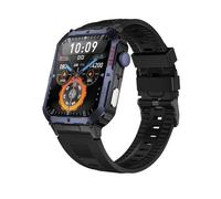 Trevi T-FIT 500 S Smartwatch mit 2,06 Zoll AMOLED-Display, Always On Full Touch, kabellose Anrufe, Schlafüberwachung, Schritte, Herzfrequenz, Fitness-Tracker, wasserdicht, Blau