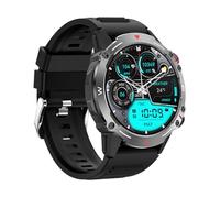 Trevi T-FIT 510 A Smarwatch mit kabelloser Anruffunktion, großes Display 1,43 Zoll AMOLED, intelligente Uhr zur Kontrolle von körperlicher Aktivität und Wohlbefinden, Schlafüberwachung, wasserdicht