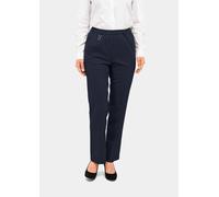 Trevira-Schlupfhose CARLA mit Schurwolle blau 42