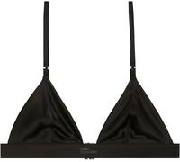 Triangel-BH, Damen, Gr. XL (42), N-Gr, schwarz, Web, Obermaterial: 95% Polyester, 5% Elasthan, CALVIN KLEIN UNDERWEAR, unifarben, körpernah, BHs Triangel-BH, Körpernahe Passform mit elastischem Bund (