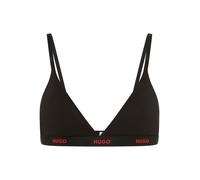 HUGO Triangel-BH Damen schwarz, XL