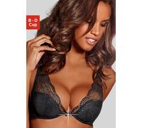 Triangel-BH LASCANA Gr. 75, Cup D, schwarz Damen BHs (516448-75) schwarz