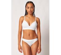 Triangel-BH SKINY "Smartouch", Damen, Gr. 80, Cup A, weiß, Obermaterial: 92% Viskose, 8% Elasthan, Basic, normal, BHs Triangel-BH, mit Polsterung, weich, bügellos, elastisch, Viskosemix (49612557-80)