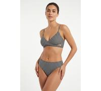Triangel-Bikini O'NEILL "ESSENTIALS BAAY MAOI BIKINI SET", Damen, Gr. 38, N-Gr, schwarz-weiß (schwarz micro), Obermaterial: 82% Polyamid, 18% Elasthan, Bikini-Sets Triangel-Bikini, mit herausnehmbaren