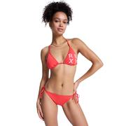 Triangel-Bikini ROXY "Solid Essentials TS Set", Damen, Gr. S, Cup B, hibiscus, Obermaterial: 85% Microfaser, 15% Elasthan;, Bikini-Sets Triangel-Bikini (89580205-S) hibiscus