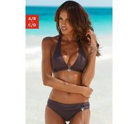 Triangel-Bikini S.OLIVER "Tonia" Gr. 34, Cup C/D, braun Damen Bikini-Sets (562961-34) braun