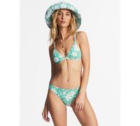 Triangel-Bikini-Top BILLABONG "Field Day Scrunched", Damen, Gr. XL, Cup B, grün (sweet grass), 78% Nylon, 22% Elasthan, Bikini-Oberteile Triangel-Bikini-Top (61188028-XL)