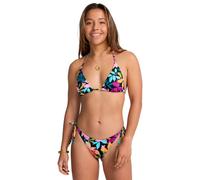 Triangel-Bikini-Top BILLABONG "Sol Searcher Multi Tri", Damen, Gr. XS, Cup B, night tropical, Obermaterial: 86% Polyamid, 14% Elasthan;, Bikini-Oberteile (58791203-XS) night tropical