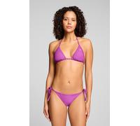 Triangel-Bikini-Top PUMA "PUMA SWIM WOMEN TRIANGLE TOP", Damen, Gr. XL, N-Gr, electric orchid, Obermaterial: 80% Polyamid, 20% Elasthan, Bikini-Oberteile, zum Binden, Neckholder (88809603-XL) electric