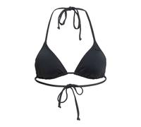 Triangel-Bikini-Top ROXY "Beach Classics", Damen, Gr. XL, Cup B, grau (anthrazit), 85% Polyester, 15% Elasthan, Bikini-Oberteile (58056325-XL) anthrazit