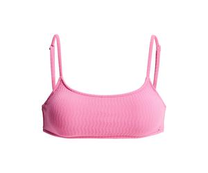 Triangel-Bikini-Top ROXY "Lagos Basic Bralette", Damen, Gr. XS, Cup B, pink cosmos, Obermaterial: 92% Microfaser, 8% Elasthan;, Bikini-Oberteile (95903161-XS) pink cosmos