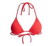 Triangel-Bikini-Top ROXY "Lagos Tiki Tri", Damen, Gr. S, Cup B, rot (tomato), Obermaterial: 92% Polyester, 8% Elasthan., Bikini-Oberteile (79789129-S) tomato