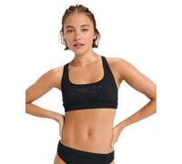 Triangel-Bikini-Top ROXY "Roxy Active Bralette Sd", Damen, Gr. S, Cup B, grau (anthrazit), 75% Nylon, 25% Elasthan, Bikini-Oberteile (57298200-S) anthrazit
