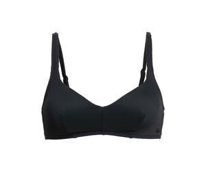 Triangel-Bikini-Top ROXY "Roxy Love The Sun Ray", Damen, Gr. S, Cup B, grau (anthrazit), Obermaterial: 91% Nylon, 9% Elasthan;, Bikini-Oberteile (13450016-S) anthrazit