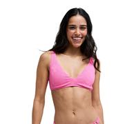 Triangel-Bikini-Top ROXY "Roxy Paradise Elongated Tri", Damen, Gr. S, pink (sangria sunset), Obermaterial: 86% Polyester, 14% Elasthan., Bikini-Oberteile (44945050-S) sangria sunset