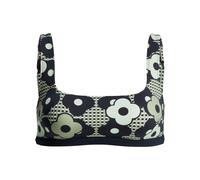 Triangel-Bikini-Top ROXY "Roxy Pro Wave Bralette", Damen, Gr. XS, Cup B, anthrazit roxy pro, Obermaterial: 62% recyceltem Nylon, 38% Elasthan;, Bikini-Oberteile Triangel-Bikini-Top (49262235-XS)