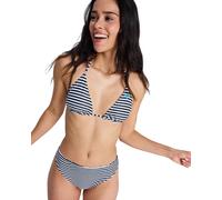 Triangel-Bikini-Top ROXY "Summer Surf RV Tiki Tri", Damen, Gr. XS, Cup B, anthrazit the moe, Obermaterial: 85% Microfaser, 15% Elasthan;, Bikini-Oberteile (41191641-XS) anthrazit the moe