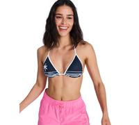 Triangel-Bikini-Top ROXY "The Retro Essentials", Damen, Gr. S, Cup B, anthrazit, Obermaterial: 85% Microfaser, 15% Elasthan;, Bikini-Oberteile (61369827-S) anthrazit