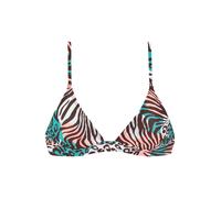 Triangel-Bikini-Top VENICE BEACH "Maia", Damen, Gr. 32, Cup A/B, grün (türkis, bedruckt), Microfaser, Polyamid, Bikini-Oberteile, in trendigem Druck (15008457-32) türkis, bedruckt