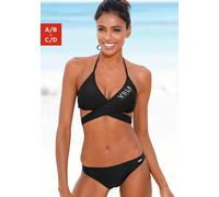 Triangel-Bikini VENICE BEACH Gr. 36, Cup A/B, schwarz Damen Bikini-Sets (69578136-36) schwarz