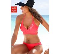 VENICE BEACH Triangel-Bikini Damen coral Gr.40 Cup C/D