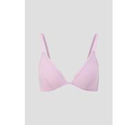 Triangel-Bralette aus gepunktetem Tüll 85C lila 6009542.765.85C