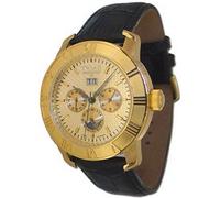 Trias Automatikuhr mit Kalenderanzeige und Großdatum TR-T22502-48-G für Herren - Automatik, Analog, Wasserdicht, Lederarmband mit Schnalle