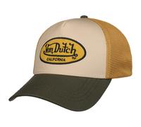 Tricolour Oval Logo Cap by Von Dutch beige One Size