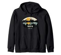 Trient Italien Design Urlaub Souvenir Kapuzenjacke