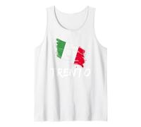 Trient Italien Flagge Italienisches Erbe Italiani Pride Souvenir Tank Top