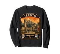 Trient Italien Vintage Italienische Alpen Reisen Trient Urlaub Sweatshirt