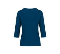 Trigema Damen 539505 Langarmshirt, Saphir-c2c, XL EU