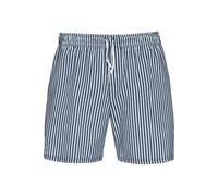 TRIGEMA Badehose dunkelblau, Bedruckt