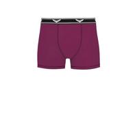 Boxer TRIGEMA "TRIGEMA Bequeme Pants mit Webgummibund" Gr. S, rot (sangria) Herren Unterhosen (805643-S) sangria