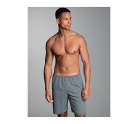 TRIGEMA Classic Fit Bermuda dunkelblau, Bedruckt