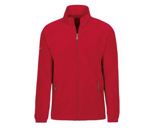 TRIGEMA Classic Fit Fleecejacke kirsch, Einfarbig