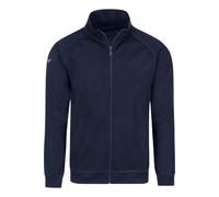 TRIGEMA Classic Fit Jacke dunkelblau, Einfarbig